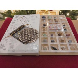 Calendrier de l'Avent - Pendentifs en pierres naturelles