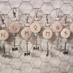 Porte-clés à Runes Combinées