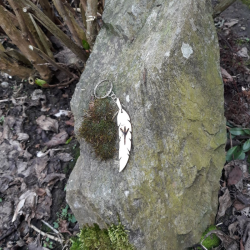 Porte-clés Runiques Plumes