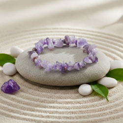 Bracelet améthyste Baroque