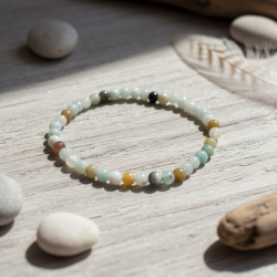 Bracelet Fleur d’Amazonite...