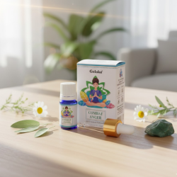 Mélange d'huiles essentielles pour combattre la colère
