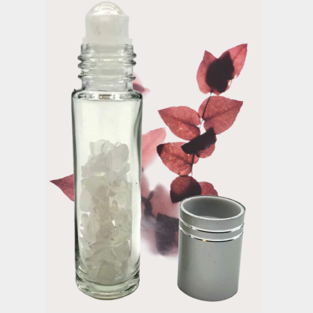 Roll on cristal de roche harmonie amplification magnétisé par Créations Serpentine