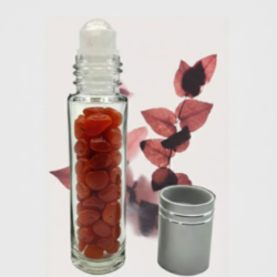 Roll on cornaline joie creativité magnétisé par Créations Serpentine