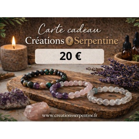 Carte Cadeau 20€ - Petite attention Bien-être & Spiritualité