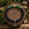 Bracelet Runique Gebo - Alliance Sacrée & Équilibre Astral