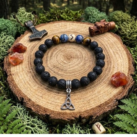 Bracelet Runique Sowilo | Réussite, Confiance en Soi & Guérison | Bijou Viking