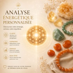 Analyse énergétique personnalisée – Pierres adaptées à votre énergie