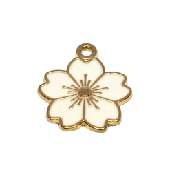 Breloque Fleur 13