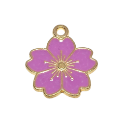 Breloque Fleur 17