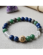 Talismans Runiques Intuition et Sagesse | Bindrunes Spirituelles