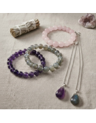 Bijoux Lithothérapie Sérénité et Intuition | Pierres de Paix